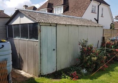 Bonded Asbestos Garage Roof Demolition 5