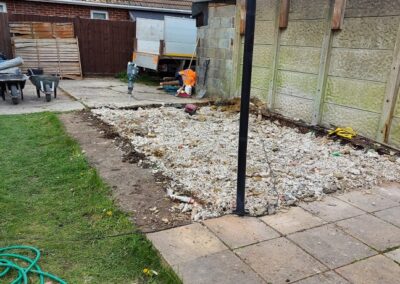 Brick Garage Demolition 4